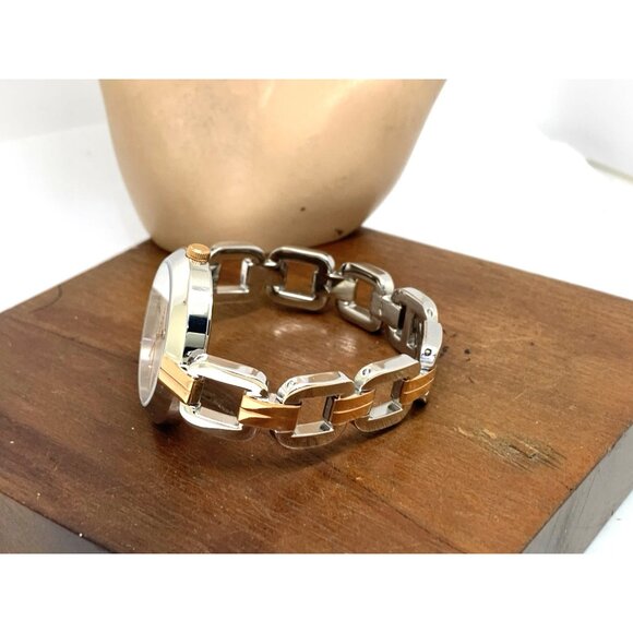 Fossil Women's Watch BQ3341 Quartz Silver Dial Two Tone Stainless Steel 32mm - Picture 9 of 14